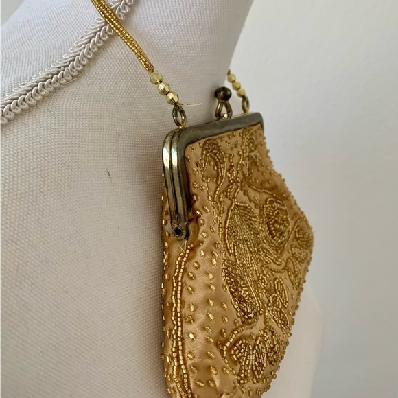 La Regale beaded clutch bag purse - Picture 2 of 11